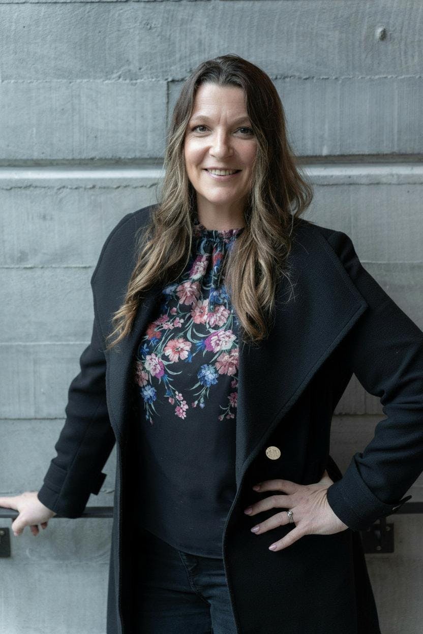 Andrea Head Shot In Motion