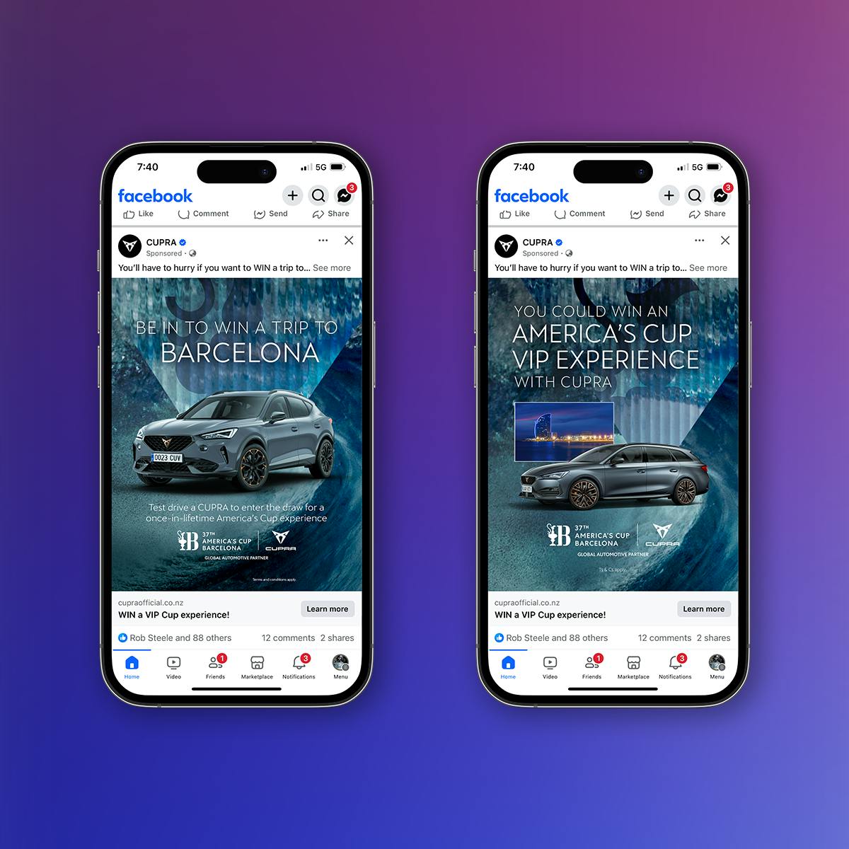 In Motion CUPRA Web Tile 1