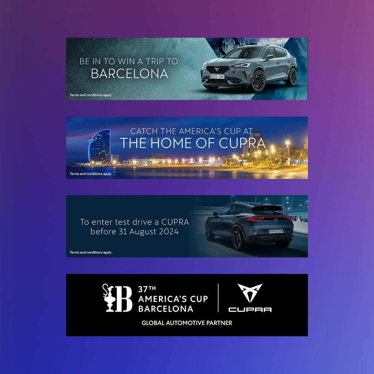 In Motion CUPRA Web Tile 2