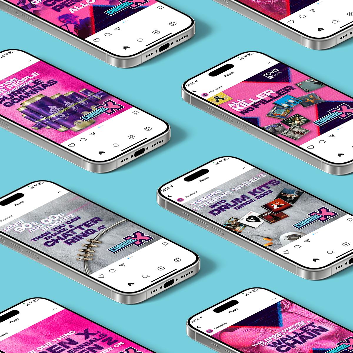 In Motion channel X Web Tile 2