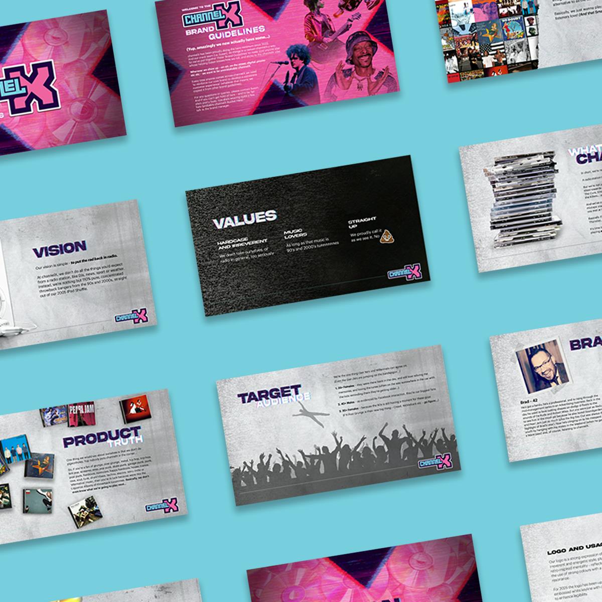 In Motion channel X Web Tile 5