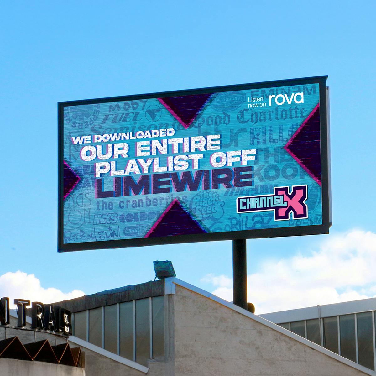 In Motion channel X Web Tile 6